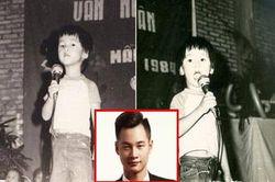 Ca sĩ Đức Tuấn tung ảnh hiếm ngày nhỏ, chứng minh mê hát từ bé