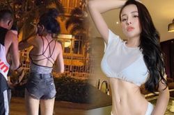 Tự khoe vòng eo 49 vượt mặt Ngọc Trinh nhưng Ngân 98 lại lộ ảnh thật khác một trời một vực
