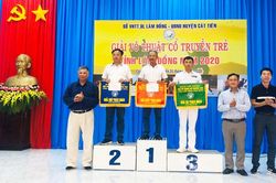 Bảo Lộc giành giải nhất toàn đoàn Giải Võ thuật cổ truyền trẻ Lâm Đồng