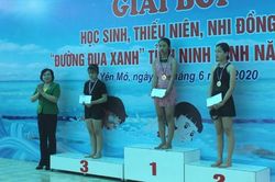 Lễ phát động toàn dân tập luyện môn bơi, phòng chống đuối nước và Giải bơi học sinh, thiếu niên, nhi đồng 'Đường đua xanh' năm 2020