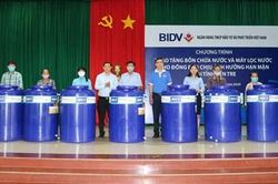 BIDV và hành trình 'Nước ngọt cho cuộc sống Xanh'
