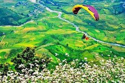 Mùa hè này, đến Mù Cang Chải xem dù lượn 'Bay trên mùa nước đổ'