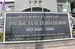 Trường ĐH Luật TP.HCM công bố phương án tuyển sinh và học phí