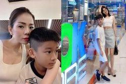 Con trai Lệ Quyên ngày càng phổng phao, ra dáng chuẩn soái ca dù chỉ mới 9 tuổi