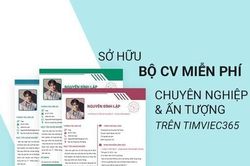 Tạo CV xin việc 365 thế hệ mới chinh phục sự nghiệp thành công