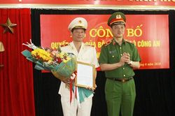 Điều động, bổ nhiệm Cục trưởng Cục Cảnh sát phòng chống tội phạm về môi trường