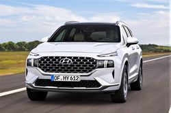Chi tiết Hyundai Santa Fe 2021 - thay đổi ngoại hình, cần số biến mất