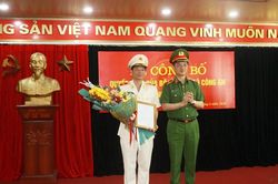 Bổ nhiệm Cục trưởng Cục Cảnh sát phòng, chống tội phạm về môi trường