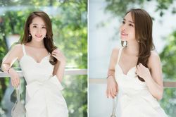 Sau soán ngôi 'vòng eo 56' của Ngọc Trinh, Quỳnh Nga tự tin khoe vòng 1 nóng bỏng