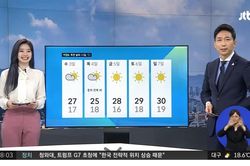Dahyun của TWICE bất ngờ dẫn bản tin thời tiết