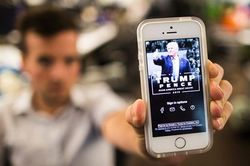 Chiến dịch tranh cử của Tổng thống Trump dùng ứng dụng thay thế mạng xã hội