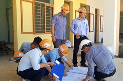 Kiểm tra công tác an toàn vệ sinh lao động tại các công trình xây dựng