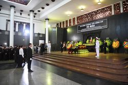 Lãnh đạo Đảng, Nhà nước dự lễ tang ông Vũ Mão