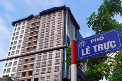 Xử lý vi phạm tòa nhà 8B Lê Trực: Hà Nội lập tổ công tác liên ngành