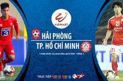Soi kèo bóng đá Hải Phòng vs TP.HCM. Trực tiếp bóng đá Vleague 2020