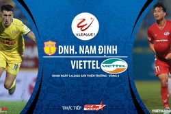 Soi kèo bóng đá Nam Định vs Viettel. Trực tiếp vòng 3 V-League 2020
