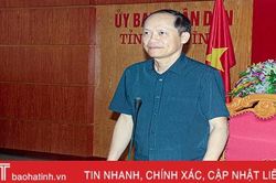 Bổ sung nội dung về lĩnh vực công thương, xây dựng, giao thông vận tải vào quy hoạch tỉnh Hà Tĩnh