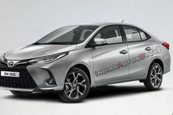 Hình ảnh mới nhất của Toyota Vios 2021 tại Ấn Độ