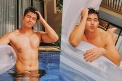 Jun Phạm khoe body 'cực phẩm' ở hồ bơi: Fan liên tục 'truyền thái y' vì 'mất máu'