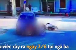 Thương tâm tai nạn liên hoàn khiến tài xế xe máy tử vong