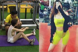 Những màn 'hớ hênh' của giới trẻ và sao Việt khi chọn sai trang phục tập gym