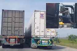 Clip: Hai tài xế container dàn hàng ngang dằn mặt nhau giữa đường