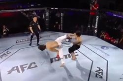 Cao thủ taekwondo đá xoay hạ võ sĩ Trung Quốc