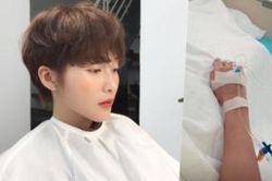 Khả Ngân nhập viện ngay giữa đêm