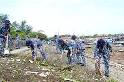 Bộ đội Hải quân: Giữ cho không gian biển mãi xanh