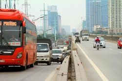 Lưu thông trên đường Vành đai 3 với tốc độ tối đa còn 60km/h