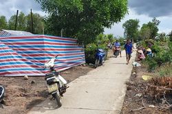 Đi tập thể dục, tá hỏa phát hiện thi thể trẻ sơ sinh trôi dạt trên kênh
