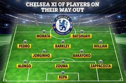 Lampard mạnh tay 'thanh trừng' 11 cầu thủ Chelsea