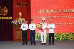 Cục phó Cục An ninh mạng làm Giám đốc Công an tỉnh Thanh Hóa