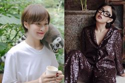 Khả Ngân cắt tóc tém cá tính, Châu Bùi diện bộ pyjama lấp lánh