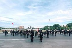 Ra mắt Đoàn Cảnh sát cơ động kỵ binh