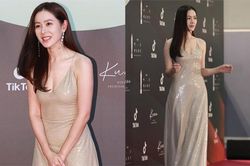 Soi váy hàng hiệu Son Ye Jin mặc ở lễ trao giải Baeksang Arts Awards