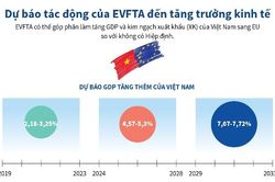 Dự báo tác động của EVFTA đến tăng trưởng kinh tế