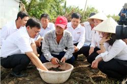 Kiên Giang: Làm giàu từ mô hình nuôi tôm quảng canh