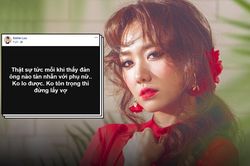 Hari Won gây hoang mang với dòng chia sẻ 'Không tôn trọng vợ thì đừng lấy vợ'