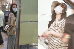 Địch Lệ Nhiệt Ba xuất hiện mệt mỏi tại sân bay sau khi bị fan cuồng tiếp cận cầu hôn