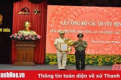 Đại tá Trần Phú Hà giữ chức vụ Giám đốc Công an tỉnh Thanh Hóa