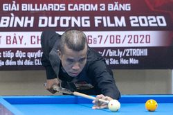 Giải billiards 3 băng Cúp Bình Dương Film: Trần Quyết Chiến vô địch