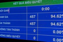 Quốc hội thông qua Nghị quyết phê chuẩn EVFTA