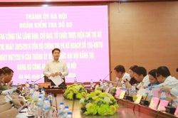 Tập trung thực hiện nhiệm vụ 'kép', tổ chức thành công Đại hội Đảng bộ CATP và đảm bảo công tác chuyên môn