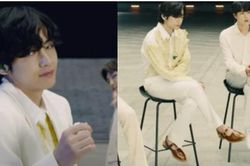 V BTS lại 'chơi trội', đi sandal hàng hiệu lên sân khấu trình diễn