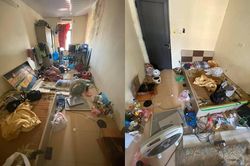 Ở bẩn quá đà, phòng trọ nam thanh niên bị ví như chuồng lợn