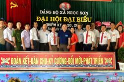 Đại hội Đảng bộ xã Ngọc Sơn (Đô Lương) nhiệm kỳ 2020 - 2025