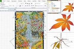 Mục sở thị cảnh nghệ sĩ vẽ tranh tuyệt đẹp bằng… Excel