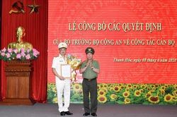 Phó Cục trưởng Cục An ninh mạng Trần Phú Hà làm Giám đốc Công an tỉnh Thanh Hóa