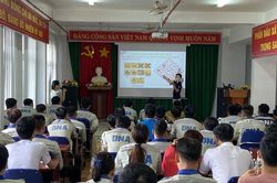 Gần 80 Cán bộ Công đoàn Công ty Nhôm Đắk Nông - TKV được tập huấn An toàn vệ sinh lao động
